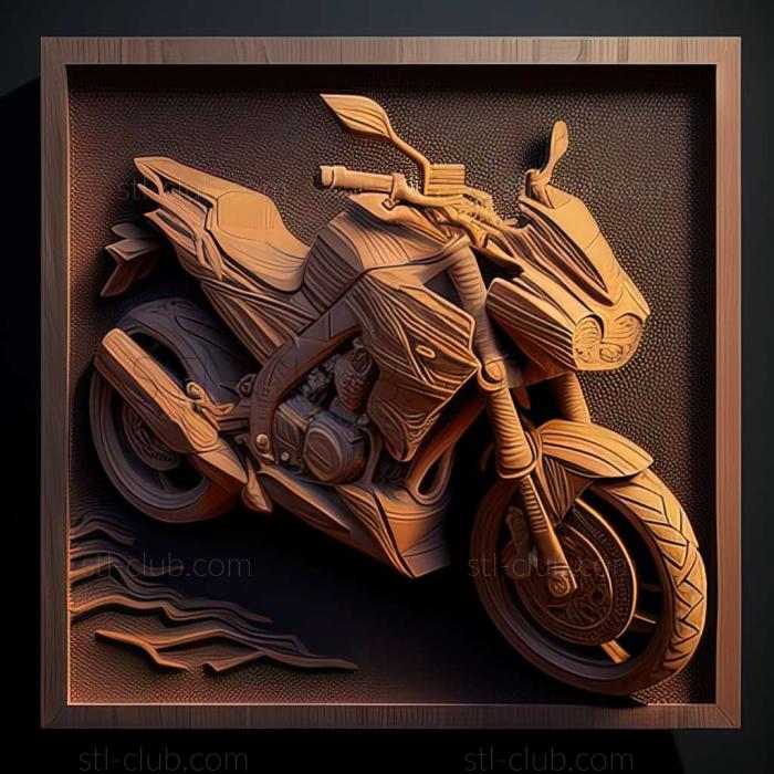 3D мадэль Suzuki GSR 400 (STL)